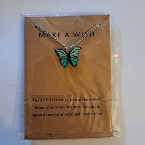 Butterfly Pendant Necklace